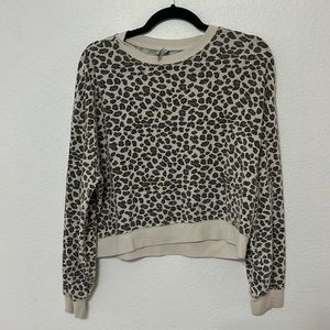 Zsupply size small cheetah print pull over